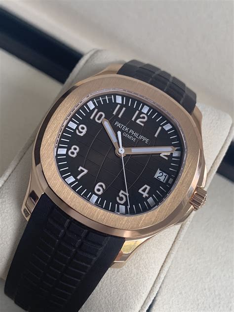 patek philippe rose gold aquanaut